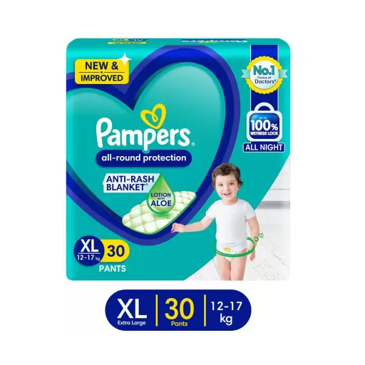 Pampers Diapers Baby Pants XL 30'S